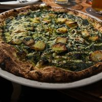 Potato pizza  at Figlia in Brunswick