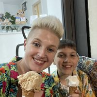 Happy Vegans!   at La Dolce Vita Gelateria in Ostuni