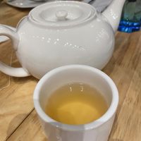 Ginger tea  at Thai Idea Vegetarian in San Francisco