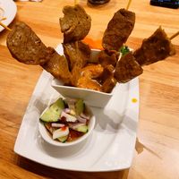 Chicken Satay at Thai Idea Vegetarian in San Francisco