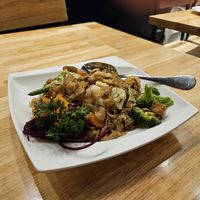 Pad see ew at Thai Idea Vegetarian in San Francisco