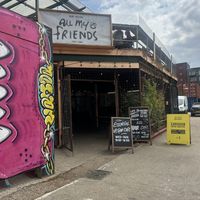   at Essential Vegan Cafe in East London