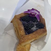 Blackberry Ube Diamond by Split Bakehousee  at Selva Coffee House in San Diego