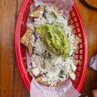 Nachos at La Victoria-Taquería in Bogota