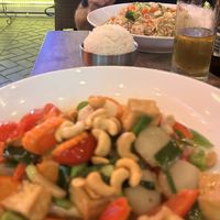 Tofu con verdure croccanti  at Thai House in Miami Beach