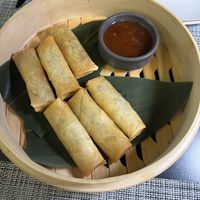 Spring rolls  at Naná Fusion Restaurant in Sarande