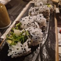Vegan uramaki at Zicatela Restaurant & Cocktail Bar in Tenerife