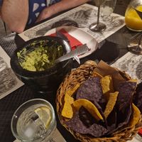 Freshly made guacamole at Zicatela Restaurant & Cocktail Bar in Tenerife