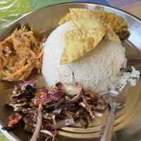 Curry and Rice   at Gaayathri Mess in Nuwara Eliya