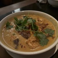 Vegan curry!  at Wild Ginger in Seattle