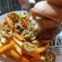 Another burger at Monterey Jack's - M&D's Scotland's Theme Park in Motherwell