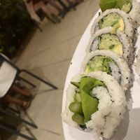 Veggie rolls  at Momosan Waikiki in Honolulu