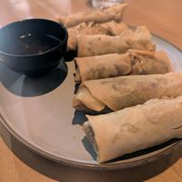 Spring rolls at Bao Bite Noodle Bar in Reykjavik