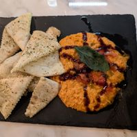 Hummus Pomodoro at Bellona Kitchen and Bar  in Toronto