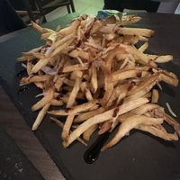 Truffle fries   at Bellona Kitchen and Bar  in Toronto