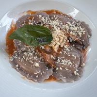 La Sagreta Ravioli (Cantina Menu portion )  at Bellona Kitchen and Bar  in Toronto