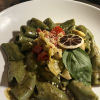 Pesto cream   at Bellona Kitchen and Bar  in Toronto