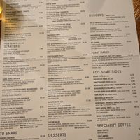Menu at The Porterhouse in Dublin