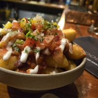 Vegan house fries at The Porterhouse in Dublin