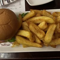Vegan burger  at The Porterhouse in Dublin
