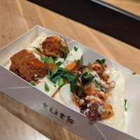 Falafel and Cauliflower at Tut's Egyptian Street Food - Union Station in Toronto