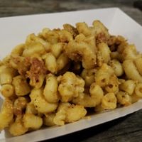 mac and cheese at BBQ Revolution in Austin