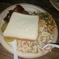 tempeth ribs plate at BBQ Revolution in Austin