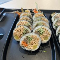 Yubu (Tofu) Gimbap!  at Seoho Kimbap Starfield Mall - 서호김밥 in Suwon