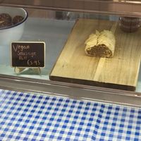 Vegan sausage roll at Provender & Family in Dublin