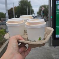 Oat drinks at Provender & Family in Dublin