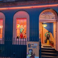 Outside at Tuk Tuk - Southside in Edinburgh