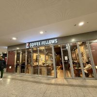 outside  at Coffee Fellows in Erfurt