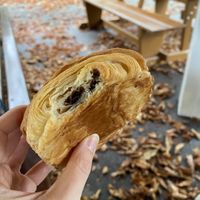 pain au chocolat  at Chez Fritz in Vienna