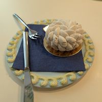 Early Gray? Tartlet at Chez Fritz in Vienna