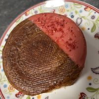 Himbeer / Erdbeer ? Croissant veganmania  at Chez Fritz in Vienna