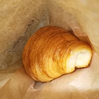 Croissant at Chez Fritz in Vienna