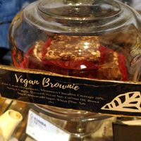 Brownie (is not always vegan) at Jangala: Cacao y Selva  in San Cristobal De Las Casas