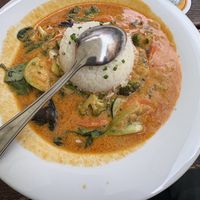 Red curry  at Hofbräu in Bamberg
