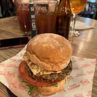 Hamburguesa LenQui  at Monumental Burger in Mexico City