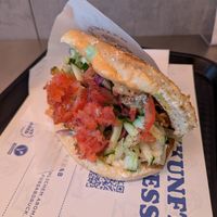Döner mit allem. Lecker! at Zerö Kebab in Berlin