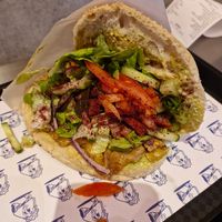 Vegan kebab at Zerö Kebab in Berlin