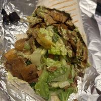 Zero durum inside  at Zerö Kebab in Berlin