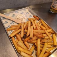 Fries and mayo at Zerö Kebab in Berlin