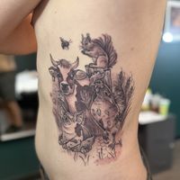 Work by Kat  at Amenti Tattoo Studio in Columbus