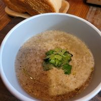 Mushroom soup at Barista&Chef in Baku