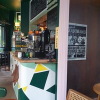 Interior at Vegan Chouke in Brussels