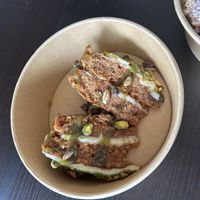 Carrot cake   at Vegan Chouke in Brussels