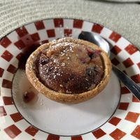 
Dessert 5€  at Vegan Chouke in Brussels