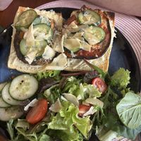 Italian toastie  at Vegan Chouke in Brussels