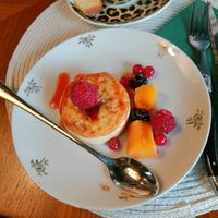 No-cheese cake at Vegan Chouke in Brussels